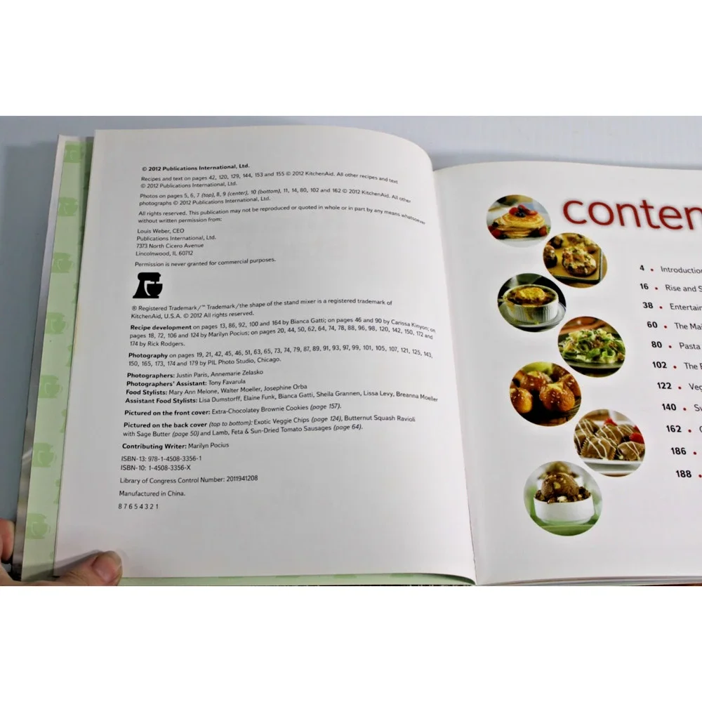 The Complete KitchenAid Stand Mixer Cookbook Hardcover 2012 Recipes